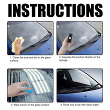 Load image into Gallery viewer, 20ML 30g Car Glass Oil Film Removing Paste Auto Glass Film Coating Agent Windshield Cleaning Maintenance Sponge
