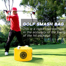 Load image into Gallery viewer, Golf PVC Strike Bag Indoor Swing Practice Aids Strength Accuracy Trainer Golf Supplies
