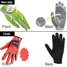 Load image into Gallery viewer, 1PC Golf Gloves Non-Slip Male Nano Microfiber Cloth Breathable Mesh Cloth Gloves Palm With Silicone Golf Supplies

