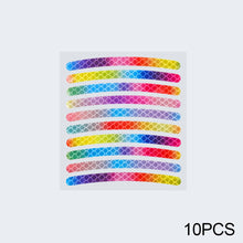 Load image into Gallery viewer, Mountain Bike Rainbow Cool Highlight Reflective Stickers Balance Bike Motorcycle Noctilucence Safety Warning Stickers Bicycle Tire Ornaments

