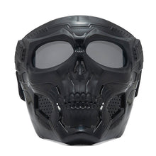 Load image into Gallery viewer, Skull Windproof Dust-Proof Riding Goggles Outdoor Shooting Impact Resistance Splash-Proof Mask Motorcycle Harley Helmet Off-Road Tactical Riding Mask
