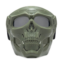 Load image into Gallery viewer, Skull Windproof Dust-Proof Riding Goggles Outdoor Shooting Impact Resistance Splash-Proof Mask Motorcycle Harley Helmet Off-Road Tactical Riding Mask
