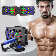 Load image into Gallery viewer, Home Multi-Function Push-Up Training Board Foldable Indoor Abdominal Strengthening Device Men Chest Muscle Abdominal Muscle Arm Training Bracket
