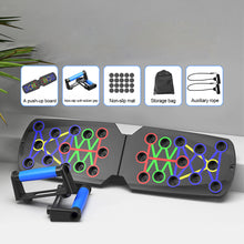 Load image into Gallery viewer, Home Multi-Function Push-Up Training Board Foldable Indoor Abdominal Strengthening Device Men Chest Muscle Abdominal Muscle Arm Training Bracket
