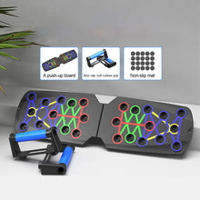 Load image into Gallery viewer, Home Multi-Function Push-Up Training Board Foldable Indoor Abdominal Strengthening Device Men Chest Muscle Abdominal Muscle Arm Training Bracket
