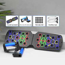 Load image into Gallery viewer, Home Multi-Function Push-Up Training Board Foldable Indoor Abdominal Strengthening Device Men Chest Muscle Abdominal Muscle Arm Training Bracket
