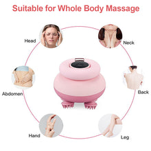 Load image into Gallery viewer, Multifunctional Head Massager Portable Home Electric Eight-Prong Massager Rechargeable Scalp Relaxer Pet Stroker
