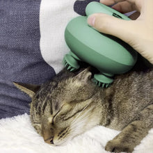 Load image into Gallery viewer, Multifunctional Head Massager Portable Home Electric Eight-Prong Massager Rechargeable Scalp Relaxer Pet Stroker
