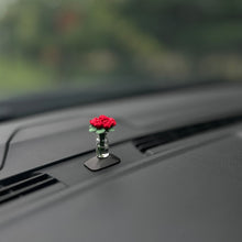Load image into Gallery viewer, Mini Rose Sunflower Vase for Car Interior DecorationAuto Center Console Decoration Ornaments Gifts Accessories
