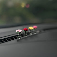 Load image into Gallery viewer, Mini Rose Sunflower Vase for Car Interior DecorationAuto Center Console Decoration Ornaments Gifts Accessories
