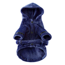 Load image into Gallery viewer, Pet Dog Cat Bathrobe Drying Coat Clothes Thickened Absorbent Dog Hooded Towel Puppy Shower Gown Pet Nightwear Accessories
