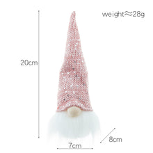 Load image into Gallery viewer, Glowing Gnome Christmas Faceless Doll Merry Christmas Home Decoration Navidad Natal Gift for New Year 2024 Xmas Gifts

