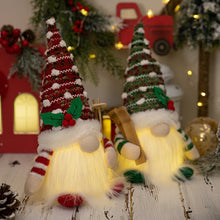 Load image into Gallery viewer, Glowing Gnome Christmas Decorations Faceless Dolls Christmas Decoration for Home Christmas Ornaments Navidad New Year 2024
