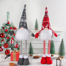 Load image into Gallery viewer, Telescopic Striped Pants Rudolph Gnome Christmas Faceless Doll Merry Christmas Decor Xmas Navidad Natal New Year 2024 Gift
