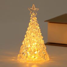 Load image into Gallery viewer, Christmas Tree LED Night Light Atmosphere Lamp Decoration Table Light Acrylic Diamond Night Lamp Home Holiday Light
