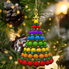 Load image into Gallery viewer, 2024 New Year Christmas Ornament Wooden Hanging Pendants Star Xmas Tree Bell Christmas Tree Decorations For Home Navidad
