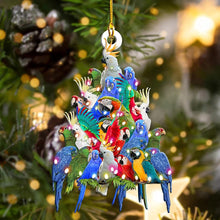 Load image into Gallery viewer, 2024 New Year Christmas Ornament Wooden Hanging Pendants Star Xmas Tree Bell Christmas Tree Decorations For Home Navidad
