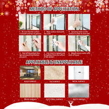 Load image into Gallery viewer, Merry Christmas Wall Stickers Window Glass Stickers Christmas Decorations For Home Christmas Ornaments Removable
