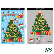Load image into Gallery viewer, Merry Christmas Wall Stickers Window Glass Stickers Christmas Decorations For Home Christmas Ornaments Removable
