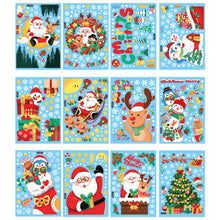 Load image into Gallery viewer, Merry Christmas Wall Stickers Window Glass Stickers Christmas Decorations For Home Christmas Ornaments Removable
