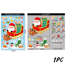 Load image into Gallery viewer, Merry Christmas Wall Stickers Window Glass Stickers Christmas Decorations For Home Christmas Ornaments Removable
