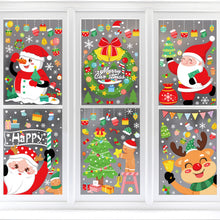 Load image into Gallery viewer, Merry Christmas Wall Stickers Window Glass Stickers Christmas Decorations For Home Christmas Ornaments Removable

