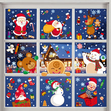 Load image into Gallery viewer, Merry Christmas Wall Stickers Window Glass Stickers Christmas Decorations For Home Christmas Ornaments Removable
