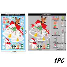Load image into Gallery viewer, Merry Christmas Wall Stickers Window Glass Stickers Christmas Decorations For Home Christmas Ornaments Removable
