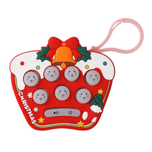 Load image into Gallery viewer, Pop Push Childrens Press Handle Fidget Toy Quick Push Game Console Keychain Pop It Decompression Toy Christmas New Year Gift
