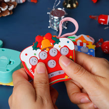 Load image into Gallery viewer, Pop Push Childrens Press Handle Fidget Toy Quick Push Game Console Keychain Pop It Decompression Toy Christmas New Year Gift
