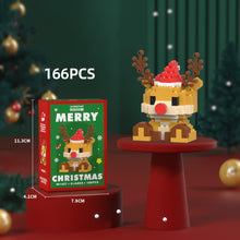 Load image into Gallery viewer, Merry Christmas Tree Santa Jingle Bells Building Blocks Bricks Creative Music Boxes Decoration Children Kids Christmas Santa Claus Gifts

