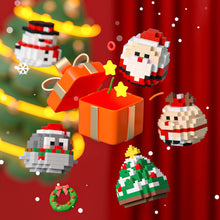 Load image into Gallery viewer, Merry Christmas Tree Santa Jingle Bells Building Blocks Bricks Creative Music Boxes Decoration Children Kids Christmas Santa Claus Gifts
