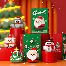 Load image into Gallery viewer, Merry Christmas Tree Santa Jingle Bells Building Blocks Bricks Creative Music Boxes Decoration Children Kids Christmas Santa Claus Gifts
