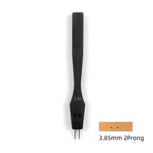 Load image into Gallery viewer, Sharp Head Chisel Replaceable Perforated Pricking Removable Round Hole Punch Leather Craft DIY Stainless Steel Tool
