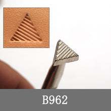 Load image into Gallery viewer, Leather Stamping Kit Metal Punch Tool Pottery Stamps DIY Clay Ceramics Stamp Wax Leather Craft Punch Stamps
