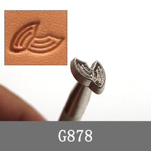 Load image into Gallery viewer, Leather Stamping Kit Metal Punch Tool Pottery Stamps DIY Clay Ceramics Stamp Wax Leather Craft Punch Stamps
