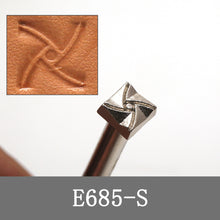 Load image into Gallery viewer, Leather Stamping Kit Metal Punch Tool Pottery Stamps DIY Clay Ceramics Stamp Wax Leather Craft Punch Stamps
