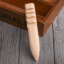 Load image into Gallery viewer, Wood Round Burnishing Edge Leather Edge Burnisher Leathercraft Edge Trimmer Polishing Tool DIY Handmade Leather Tools
