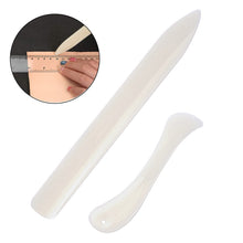 Load image into Gallery viewer, Artificial Oxbone Folders Leather Craft Tools For Sewing Scoring Folding Creasing Paper Edge Bookbinding Stain Removing Scraper
