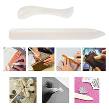 Load image into Gallery viewer, Artificial Oxbone Folders Leather Craft Tools For Sewing Scoring Folding Creasing Paper Edge Bookbinding Stain Removing Scraper
