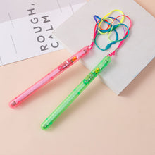 Load image into Gallery viewer, 1PC Colorful LED Transparent Flash Stick Large Fluorescent Stick Concert Wedding Party Supplies Glow Stick 21CM
