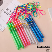 Load image into Gallery viewer, 1PC Colorful LED Transparent Flash Stick Large Fluorescent Stick Concert Wedding Party Supplies Glow Stick 21CM
