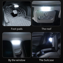 Load image into Gallery viewer, Car 8 LED Touch Ceiling Light Wall Reading Lamp Magnet Base Ceiling Light Ambient Mood Interior Trunk Light Inside
