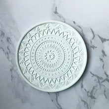 Load image into Gallery viewer, Round Coaster Coffee Coaster Tray Mold DIY Epoxy Resin Plaster Concrete Wine Glass Cup Mat Mould Home Decor
