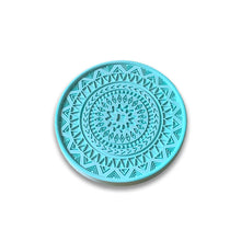 Load image into Gallery viewer, Round Coaster Coffee Coaster Tray Mold DIY Epoxy Resin Plaster Concrete Wine Glass Cup Mat Mould Home Decor
