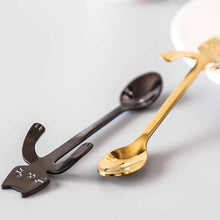 Load image into Gallery viewer, Stainless Steel Coffee Spoon Lovely Cute Cat Shape Teaspoon Dessert Snack Scoop Ice Cream Mini Spoons Tableware Kitchen Tools
