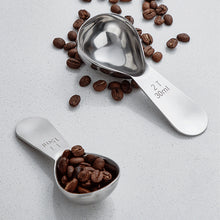 Load image into Gallery viewer, Coffee Scoop Stainless Steel Coffee Measuring Spoons 15ML/30ML Short Handle Coffeeware Kitchen Cafe Making Coffee Accessories
