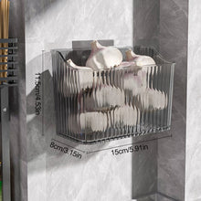 Load image into Gallery viewer, 1Pc Food Storage Box Kitchen Garlic Ginger Scallion Transparent Storage Containers Wall Mounted Storage Household Organizer
