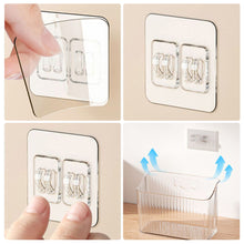 Load image into Gallery viewer, 1Pc Food Storage Box Kitchen Garlic Ginger Scallion Transparent Storage Containers Wall Mounted Storage Household Organizer
