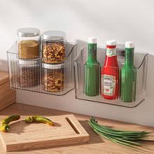 Load image into Gallery viewer, 1Pc Food Storage Box Kitchen Garlic Ginger Scallion Transparent Storage Containers Wall Mounted Storage Household Organizer
